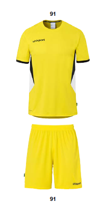 uhlsport EQUIPE 29 Trikotset Gelb